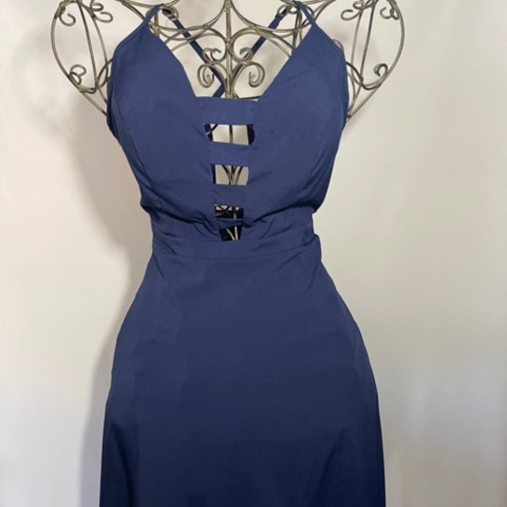 Navy Blue Tank Dress